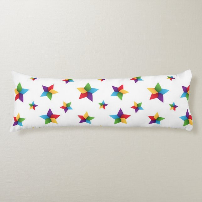 Cojín Patrón de estrellas (Anverso)