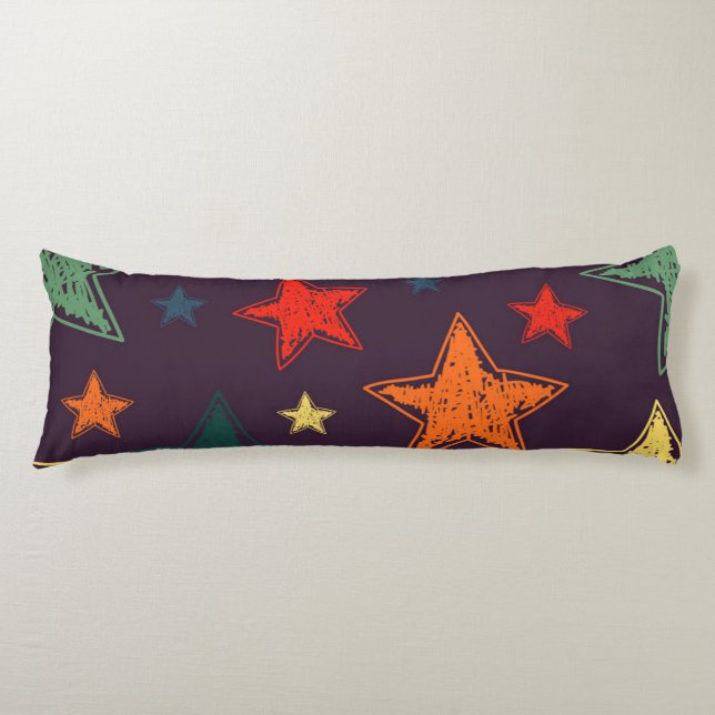 Cojín Patrón de estrellas (Anverso)