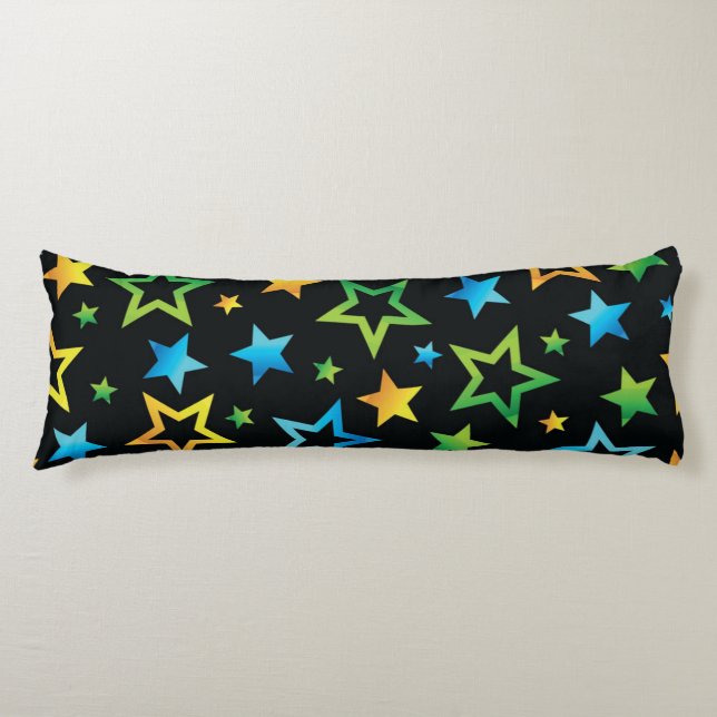 Cojín patrón de estrellas (Anverso)