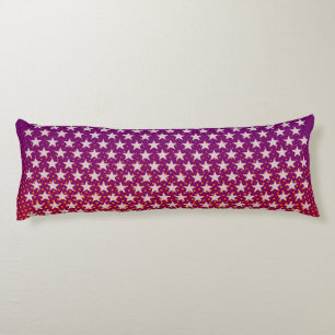 Cojín Patrón de estrellas divertidas transparente + tu i