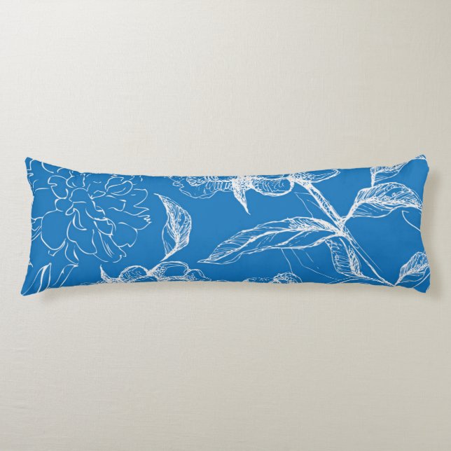 Cojín Patrón de flor (Anverso)