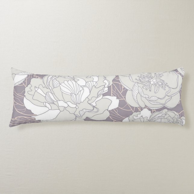 Cojín Patrón de flor (Anverso)