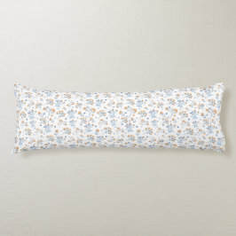 Cojín Patrón de Flor Silvestre Boho minimalista Blanco