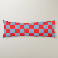 Patrón de Gingham de Red Blue Checkered