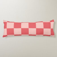 Patrón de Gingham de Red Checkered Rosa