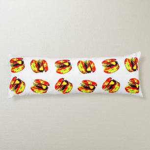 Cojín Patrón de hamburguesas