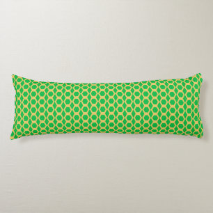 Cojín Patrón de Hexágono Amarillo Verde