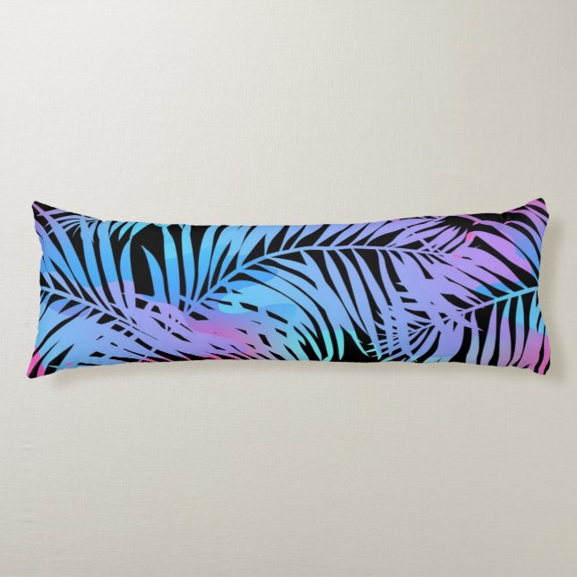 Cojín Patrón de hojas (Anverso)