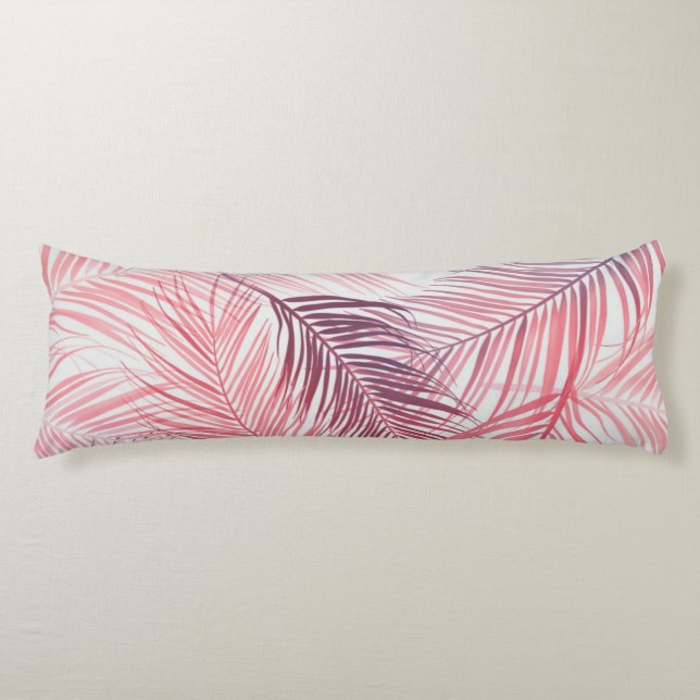 Cojín Patrón de hojas (Anverso)