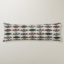 Cojín Patrón de jardín de las mariposas neutrales modern