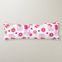 Patrón De Lechuzas, Lechuzas Cutas, Lechuzas Rosad