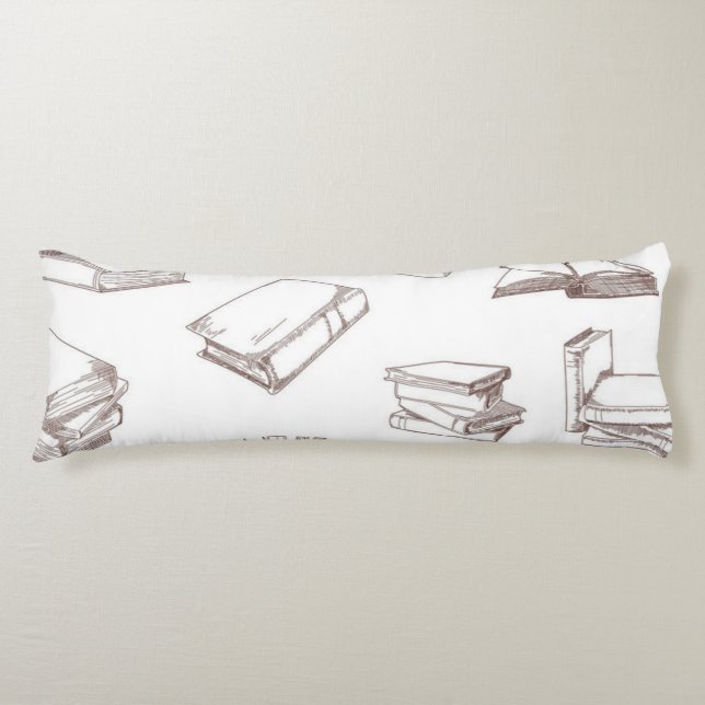 Cojín Patrón de libro (Anverso)