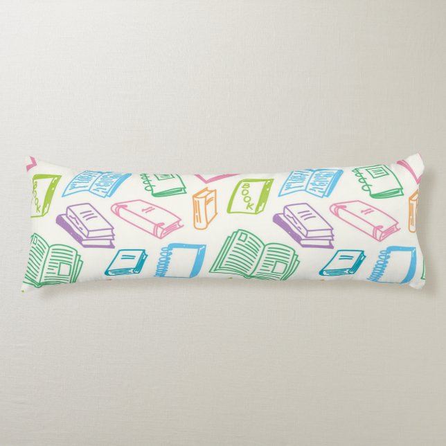 Cojín Patrón de libro (Anverso)