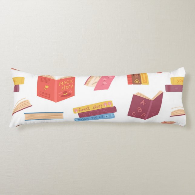 Cojín Patrón de libro (Anverso)