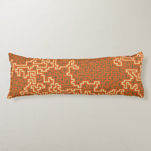 Cojín Patrón de mazorca retro geométrico moderno #2