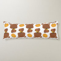 Patrón De Osos, Osos Cubiertos, Caída, Calabazas