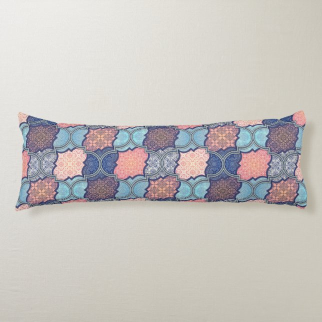 Cojín Patrón de quatrefoil (Anverso)