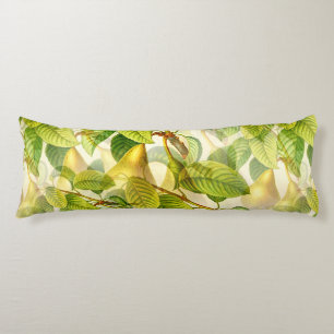 Cojín Patrón de ramas y peras del árbol de peras