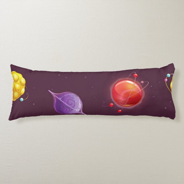 Cojín Patrón espacial (Anverso)