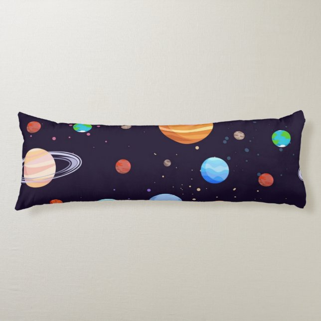 Cojín Patrón espacial (Anverso)
