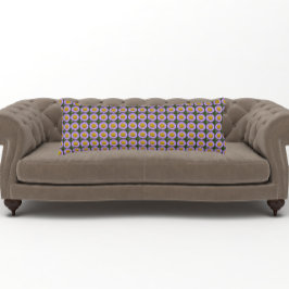 Cojín Patrón floral Purple Fleabane Daisy