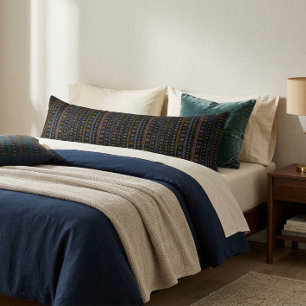 Cojín Patrón Folclórico Escandinavo Decorativo