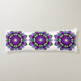 Cojín Patrón Mandala 02 en morado