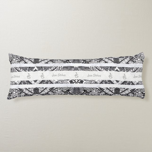 Cojín Patrón moderno de BATIK (Anverso)
