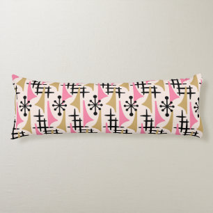 Cojín Patrón moderno de la era atómica de mediados de si