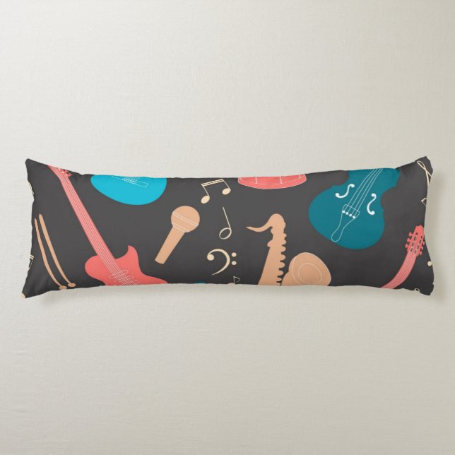 Cojín Patrón musical (Anverso)
