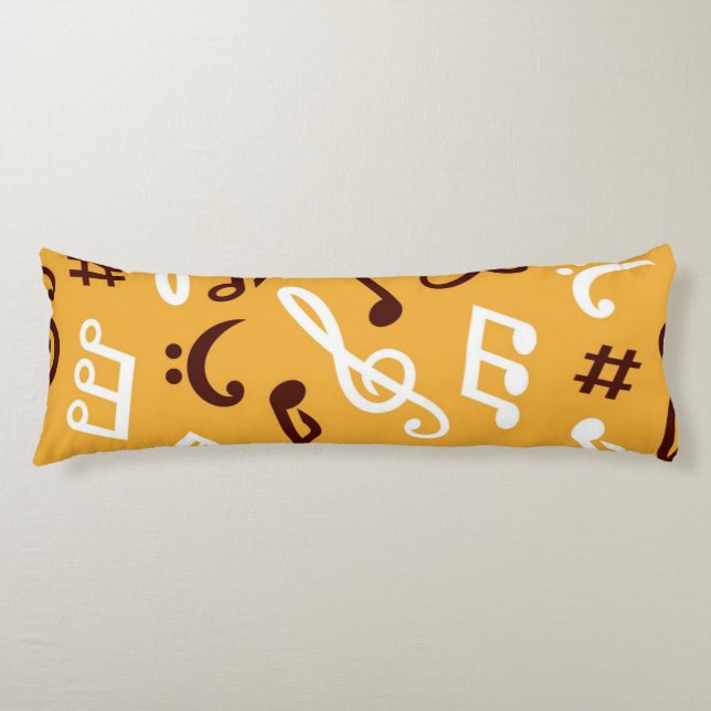 Cojín Patrón musical (Anverso)