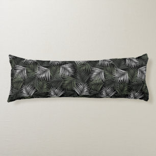 Cojín Patrón nocturno tropical retro #2 #palmas #decorac