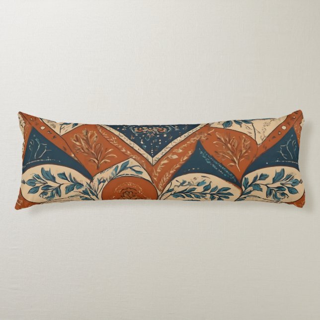 Cojín Patrón tradicional europeo sin foco (Anverso)