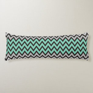 Cojín Patrón ZIGZAG - gris blanco negro + tu idea