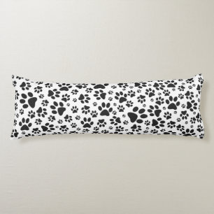 Cojín Perro Paws Black and White Polka Dot