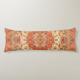 Cojín Persia Tabriz Dusty Tan Red Rubor