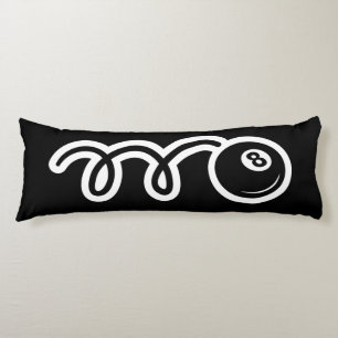 Cojín personalizado de ocho bolas así es como rollo cama