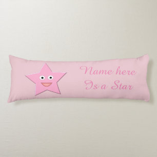 Cojín Personalizado Estrella Rosa bonito Pillow