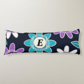 Cojín Personalizado Flor de pasión Monograma Pilar del c