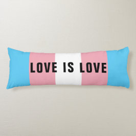 Cojín Personalizado Textos LGBT Bandera del orgullo tran