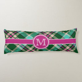 Cojín Personalizado verde azulado y rosa