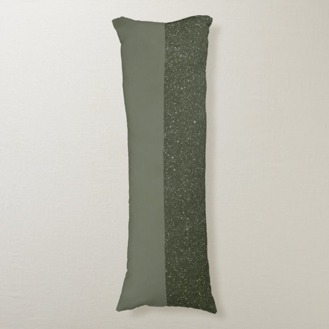 Cojín Personalizar Moss Green Split Body Pillow (Frente vertical)