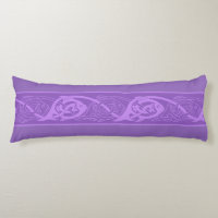 Pescado celta de Knotwork en morado