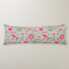 Cojín Pétalos de Blush Meadow en Flor