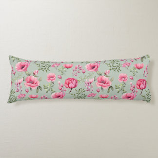 Cojín Pétalos de Blush Meadow en Flor