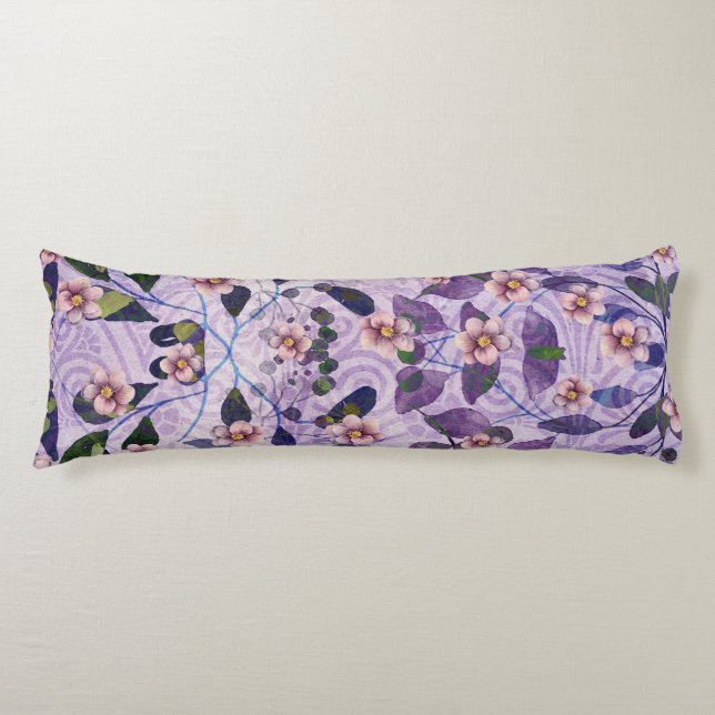 Cojín Pétalos y poesía - Arte floral inspirado en la nat (Anverso)