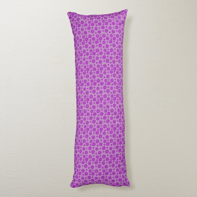 Cojín Petals In Silence 01. Floral Pattern. (Atrás (Vertical))