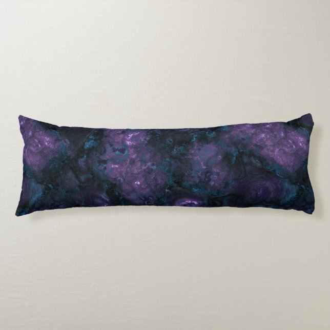 Cojín Piedra azul turquesa y amatista (Anverso)