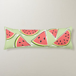 Cojín Piezas verdes de la sandía