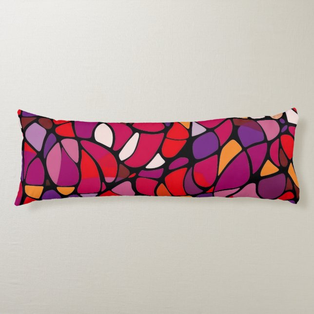 Cojín Pilar corporal abstracto (Anverso)